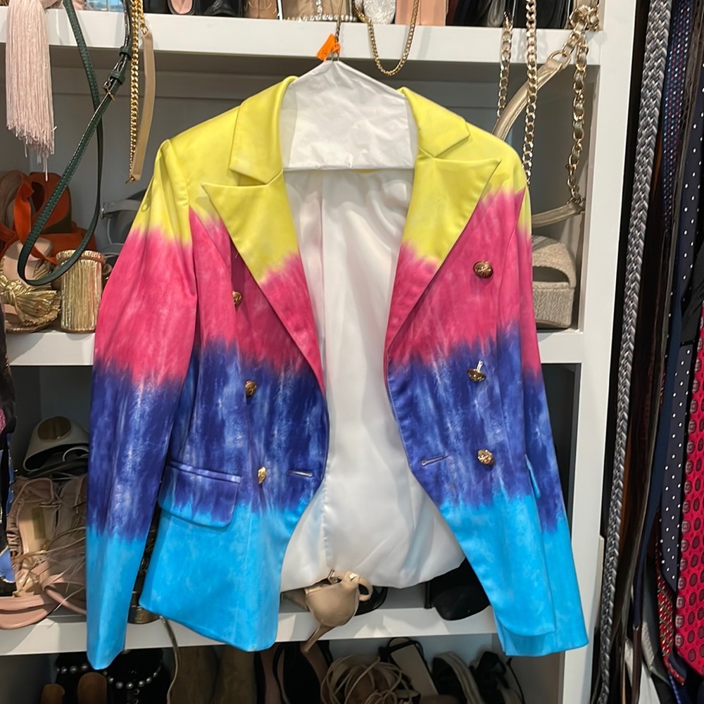 Lioness ombré blazer
